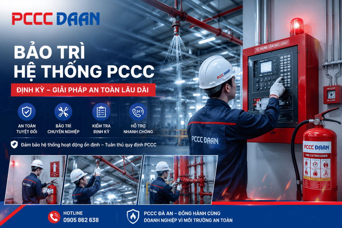 Bảo trì hệ thống PCCC