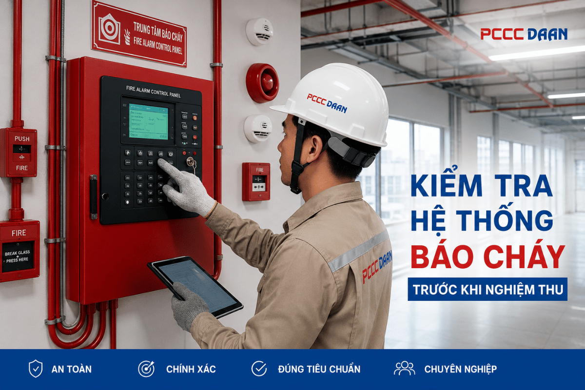 Nghiệm thu PCCC cho công trình
