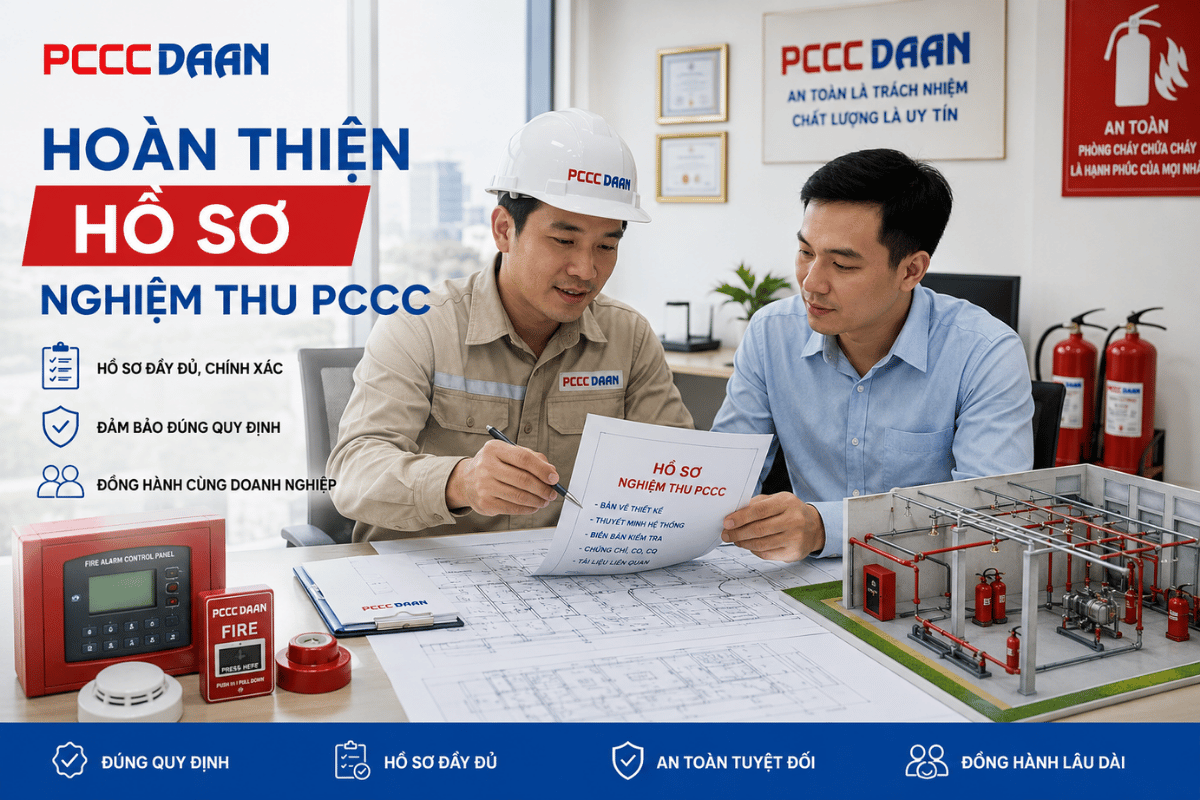 Nghiệm thu PCCC cho công trình