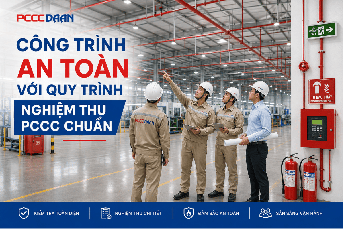 Nghiệm thu PCCC cho công trình