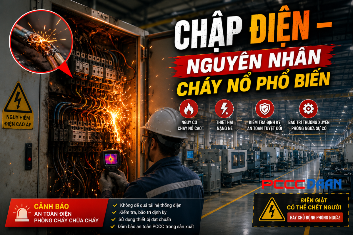 5 nguyên nhân gây cháy nổ tại Đà Nẵng chập điện