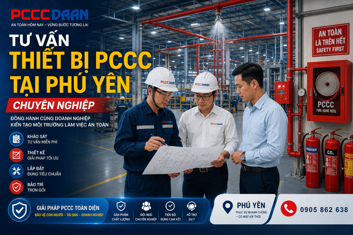 Thiết bị PCCC tại Phú Yên đội ngũ tư vấn