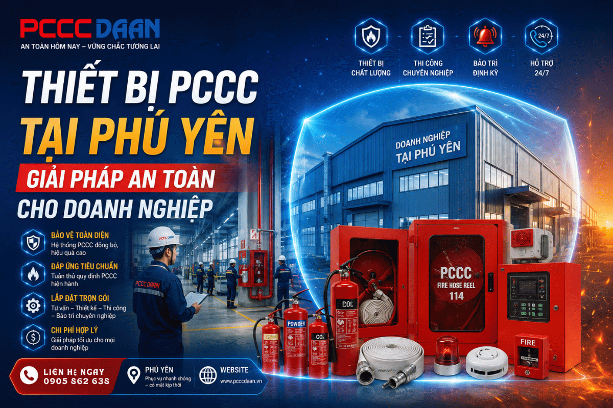 Thiết bị PCCC tại Phú Yên
