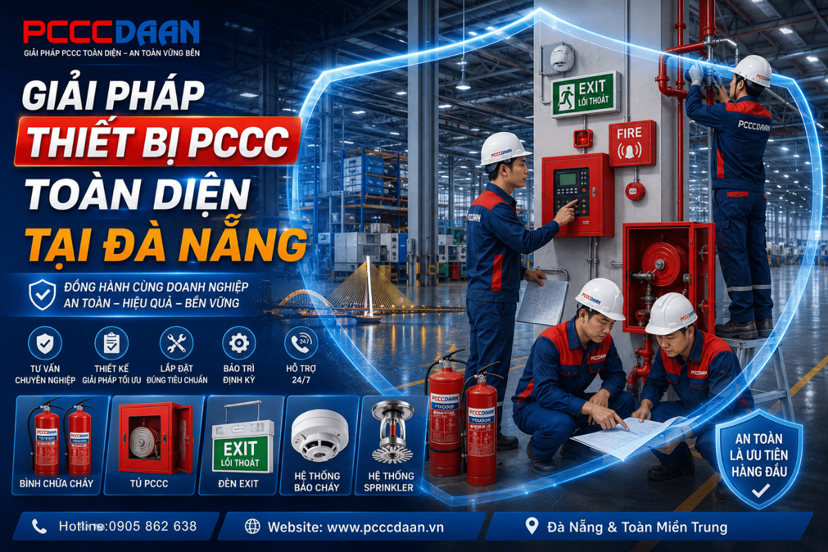 Top 7 thiết bị PCCC tại Đà Nẵng bảo trì định kỳ