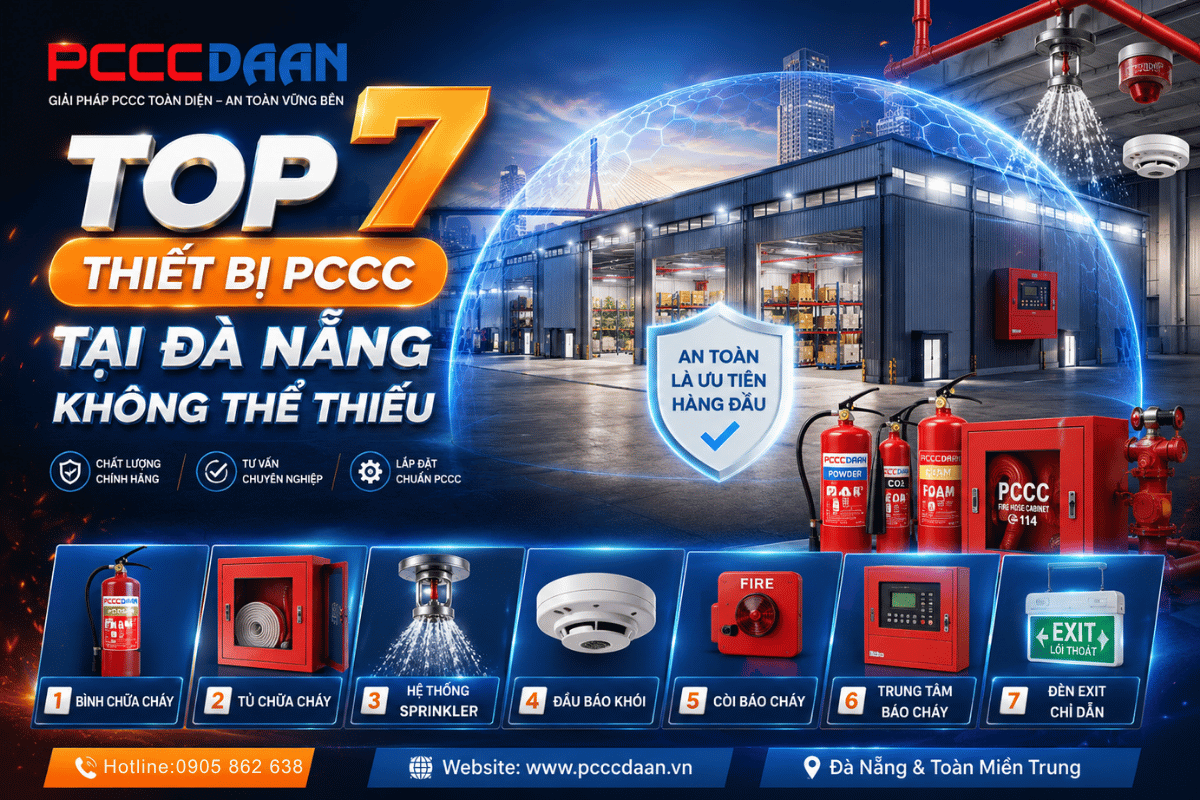 Top 7 thiết bị PCCC tại Đà Nẵng