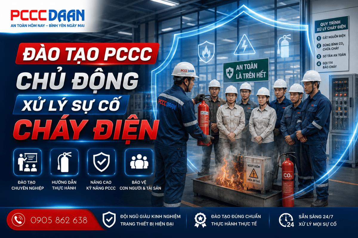 Xử Lý Sự Cố Cháy Điện Tại Đà Nẵng