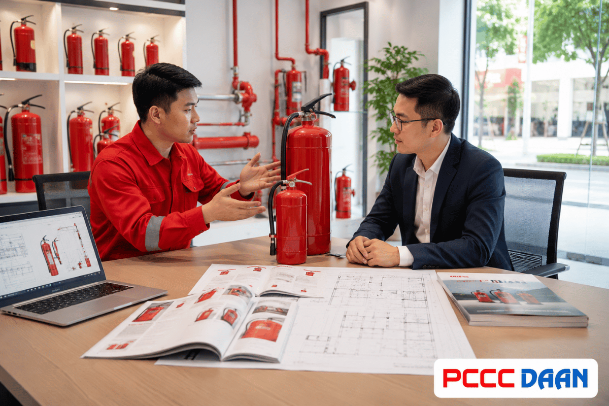 Bình chữa cháy Foam tại Đà Nẵng