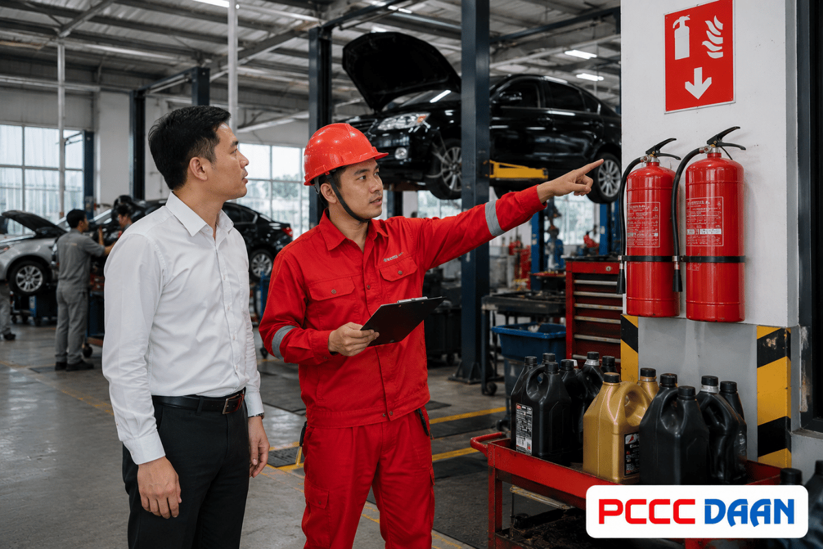Bình chữa cháy Foam tại Đà Nẵng