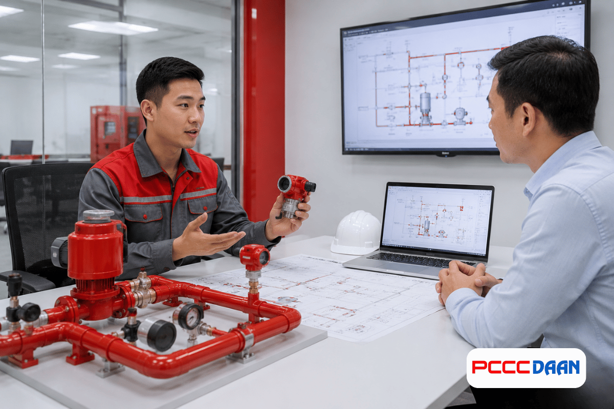 Bộ Chuyển Đổi Áp Suất PCCC Tại Đà Nẵng