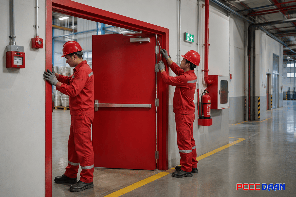 Cửa Thép Chống Cháy Tại Đà Nẵng