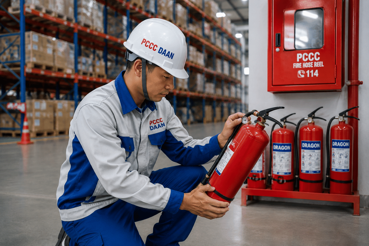 Kiểm định thiết bị PCCC bình chữa cháy