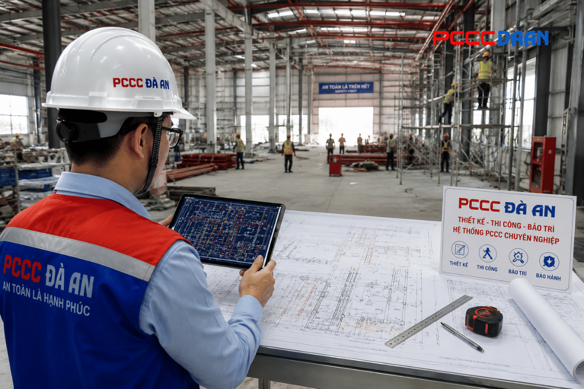 Thi công hệ thống chữa cháy tự động tại Đà Nẵng