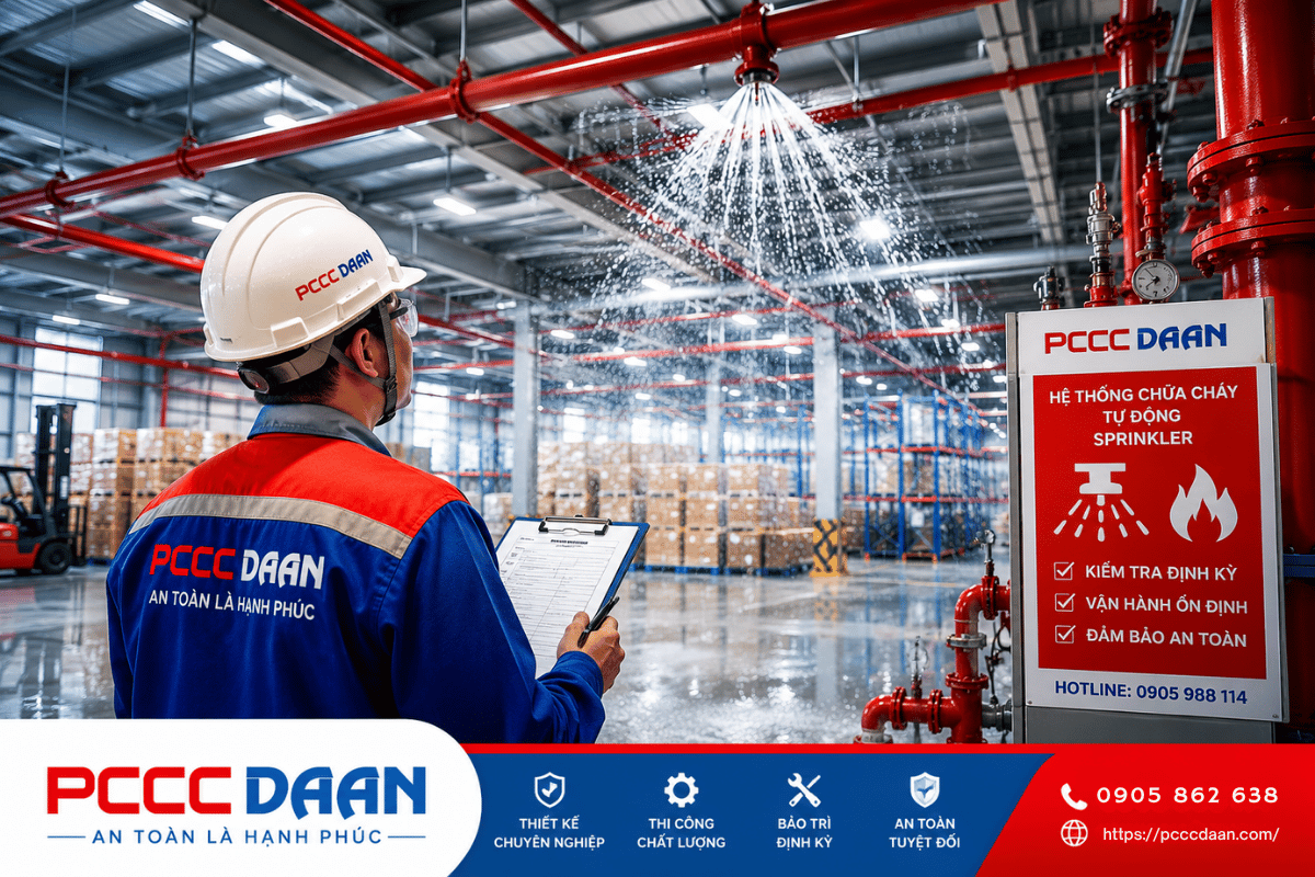 Thi công hệ thống chữa cháy tự động tại Đà Nẵng
