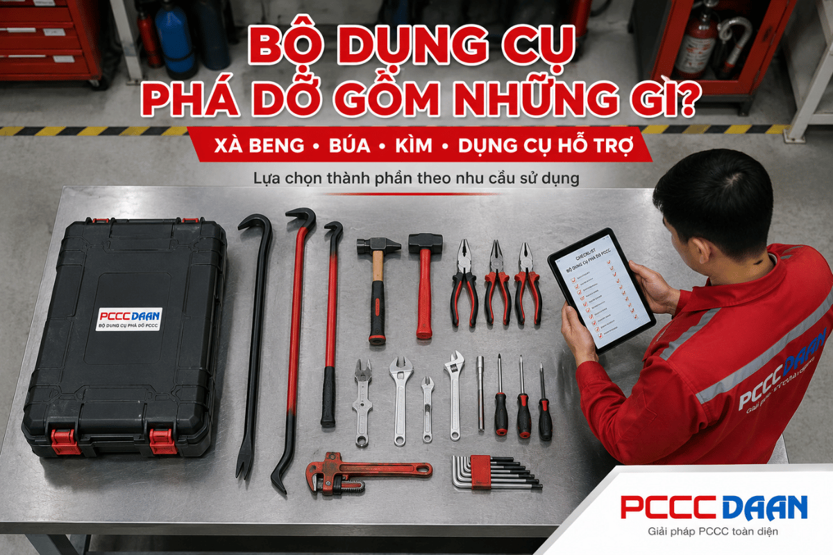 Bộ Dụng Cụ Phá Dỡ PCCC Tại Đà Nẵng