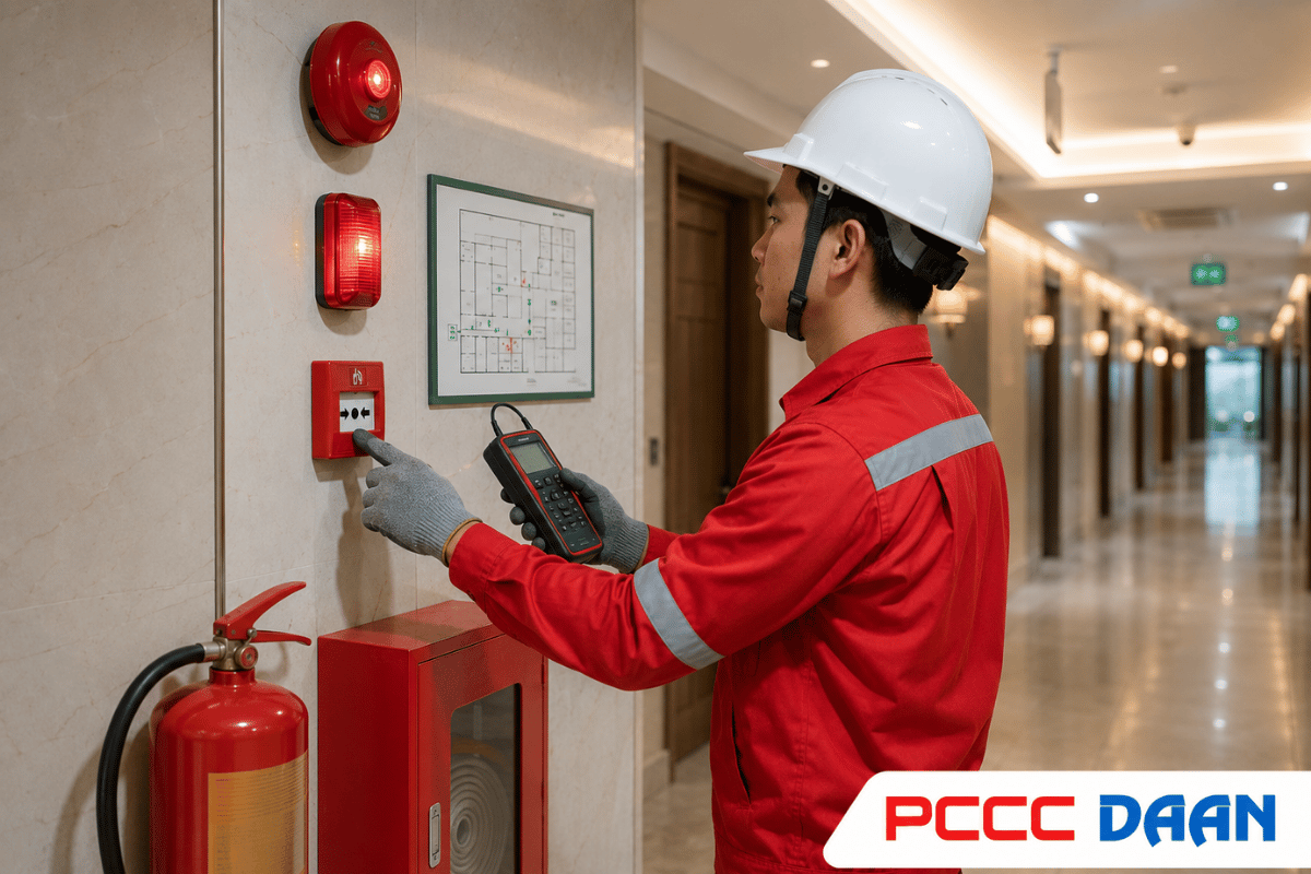 Cách Kiểm Tra Hệ Thống Báo Cháy Định Kỳ Tại Đà Nẵng