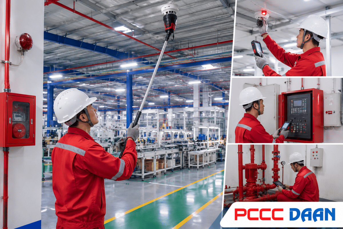 Cách Kiểm Tra Hệ Thống Báo Cháy Định Kỳ Tại Đà Nẵng