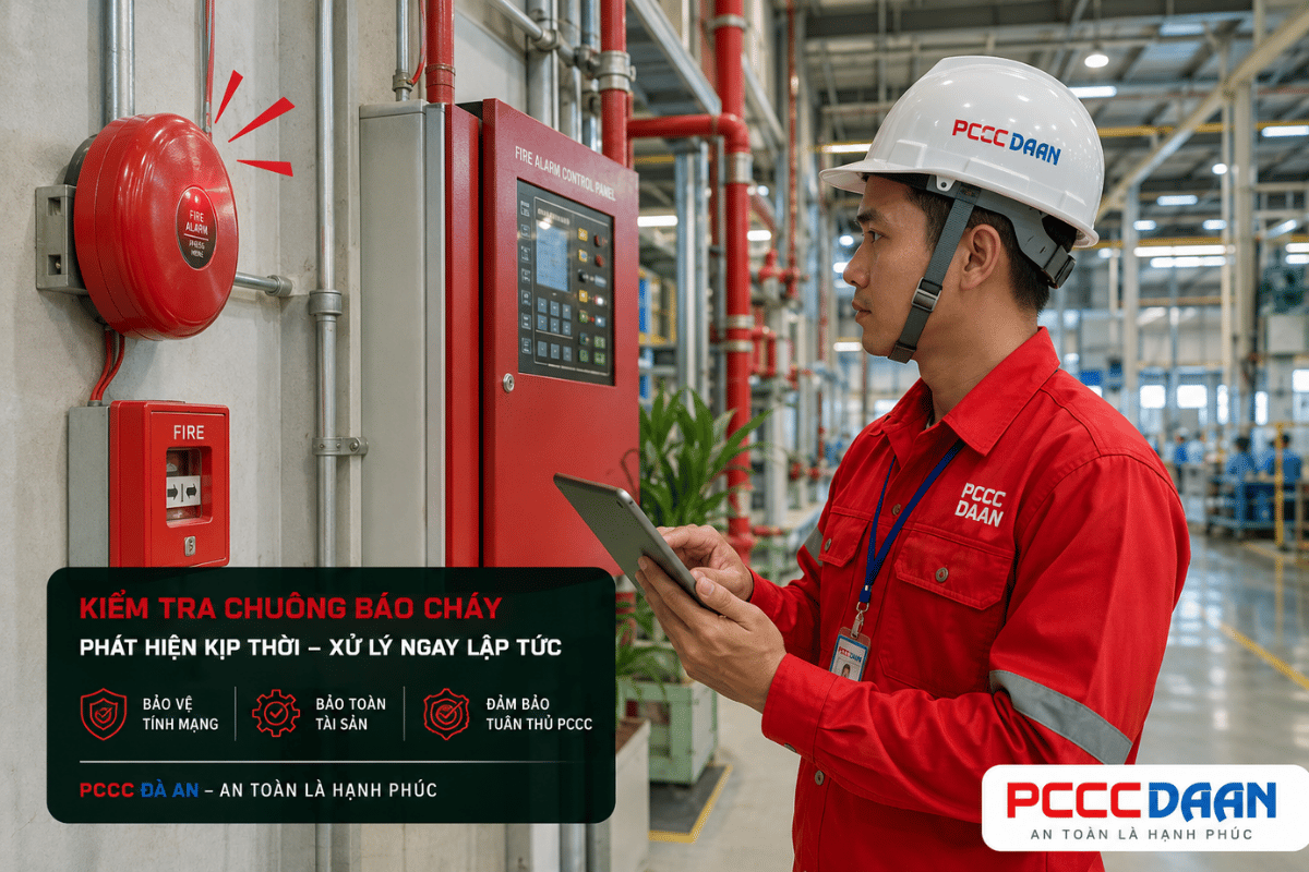 Chuông Báo Cháy Không Hoạt Động