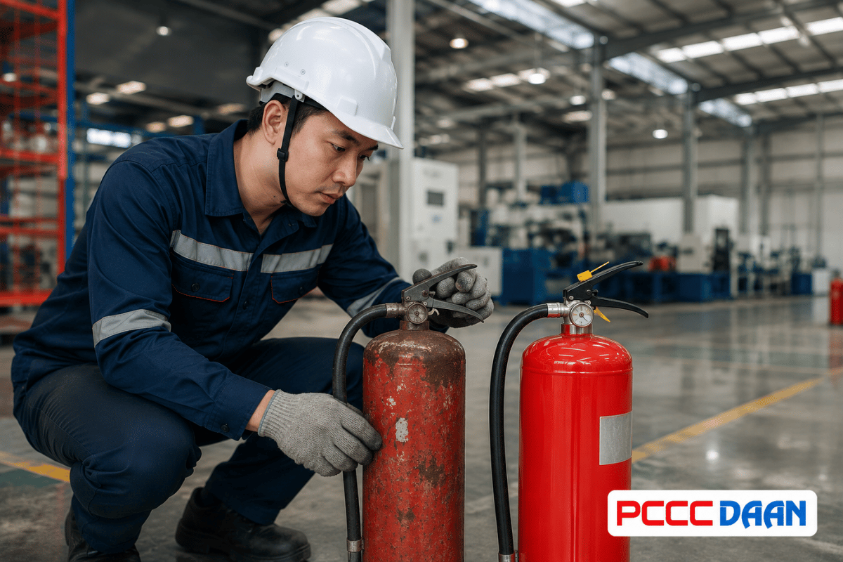 Khi Nào Cần Thay Bình Chữa Cháy Tại Đà Nẵng