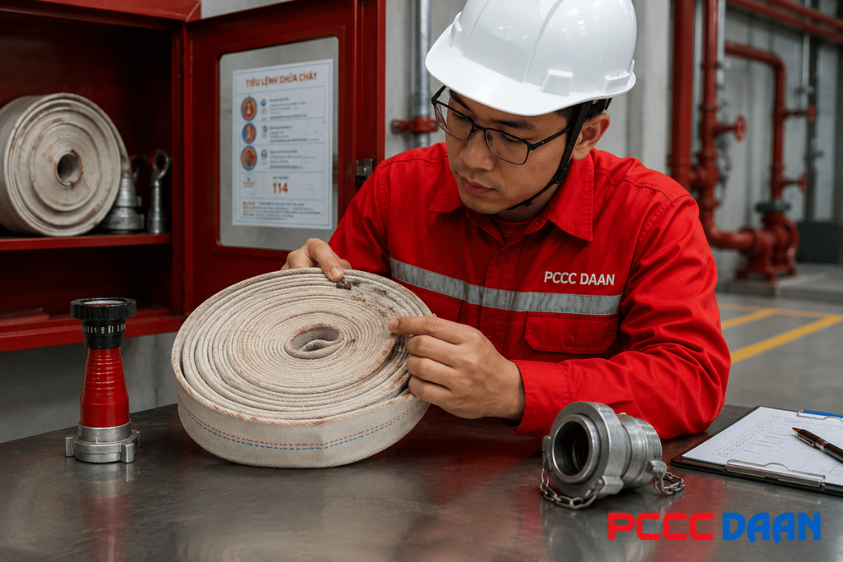 Kiểm Tra Vòi Chữa Cháy