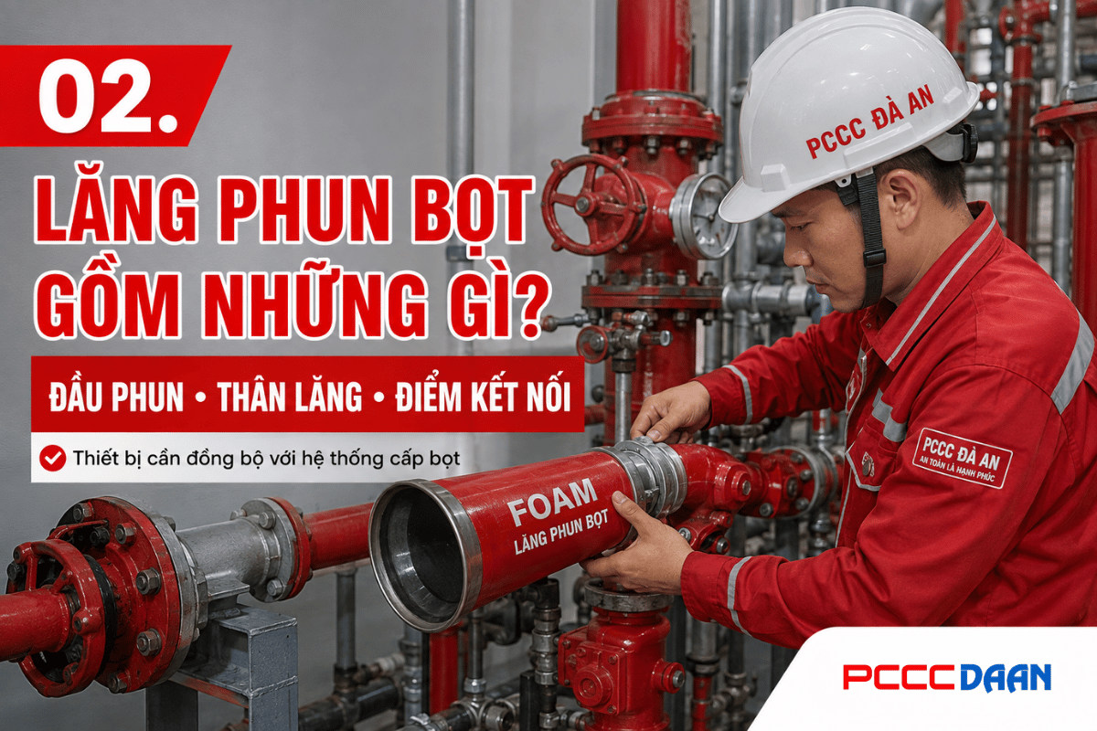 Lăng Phun Bọt Chữa Cháy Tại Đà Nẵng