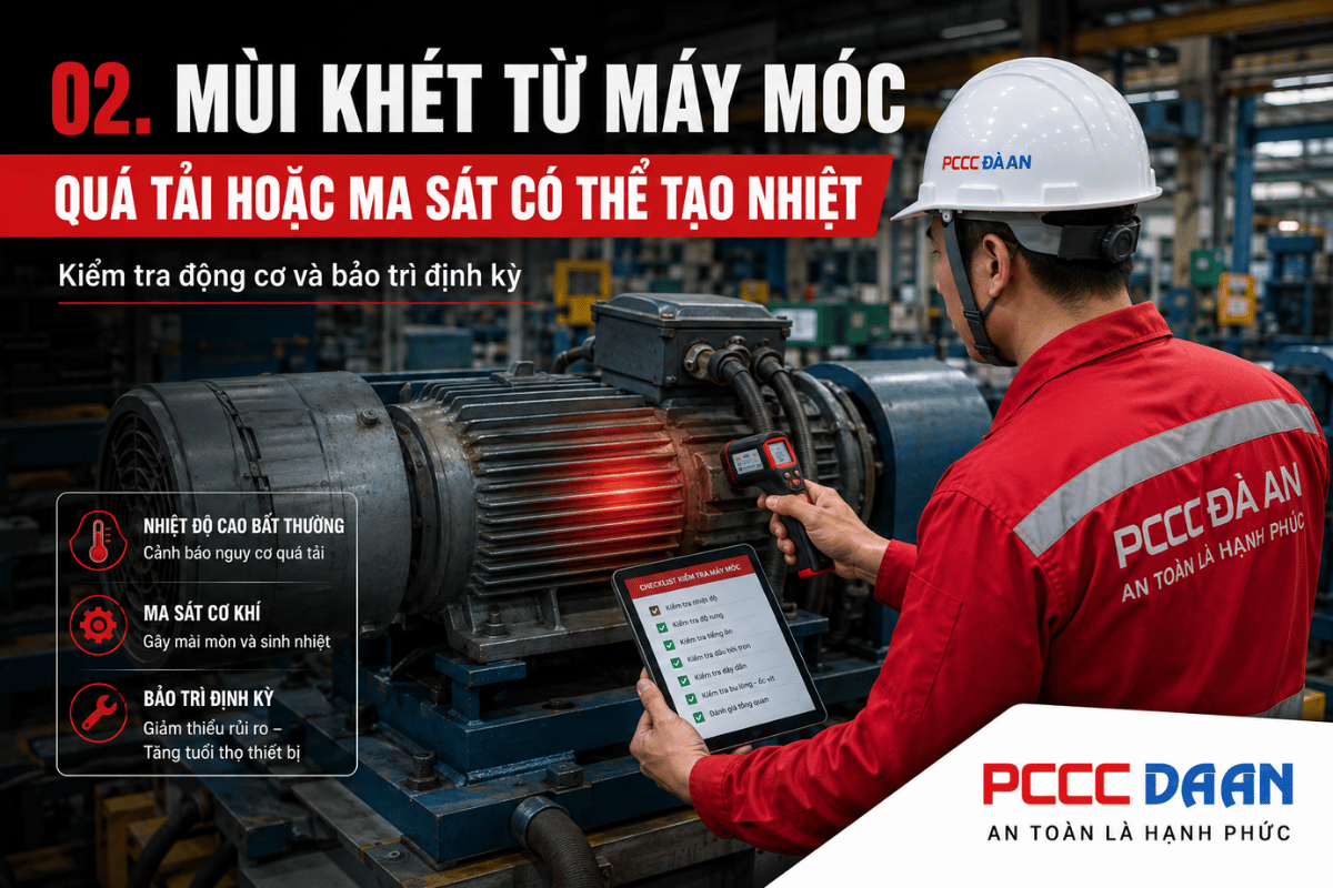 Mùi Khét Nhà Xưởng Tại Đà Nẵng