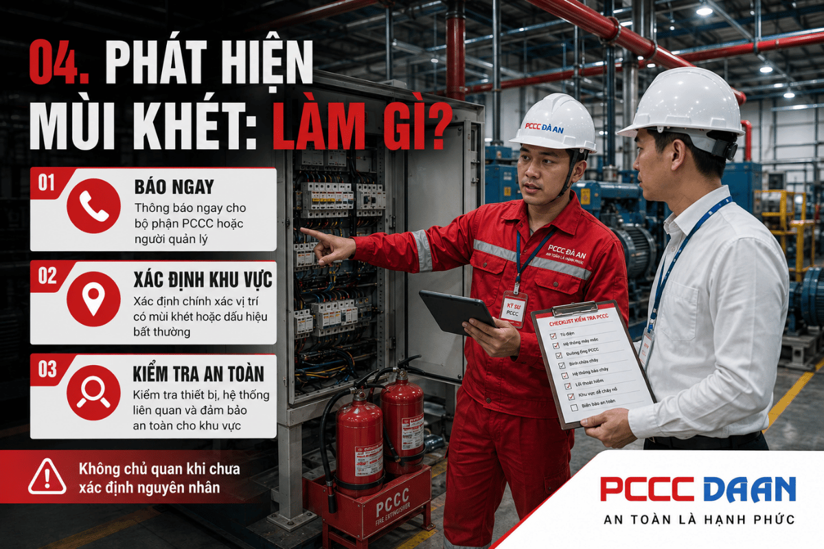 Mùi Khét Nhà Xưởng Tại Đà Nẵng