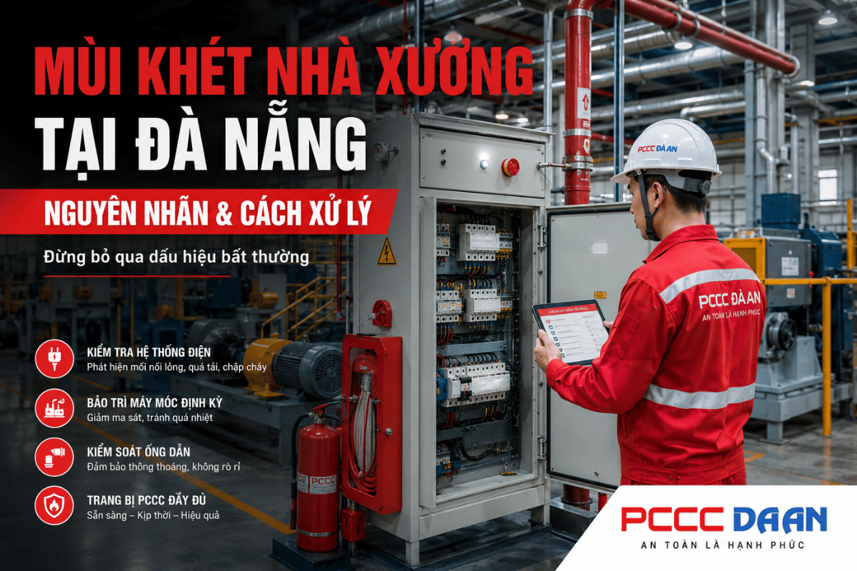 Mùi Khét Nhà Xưởng Tại Đà Nẵng