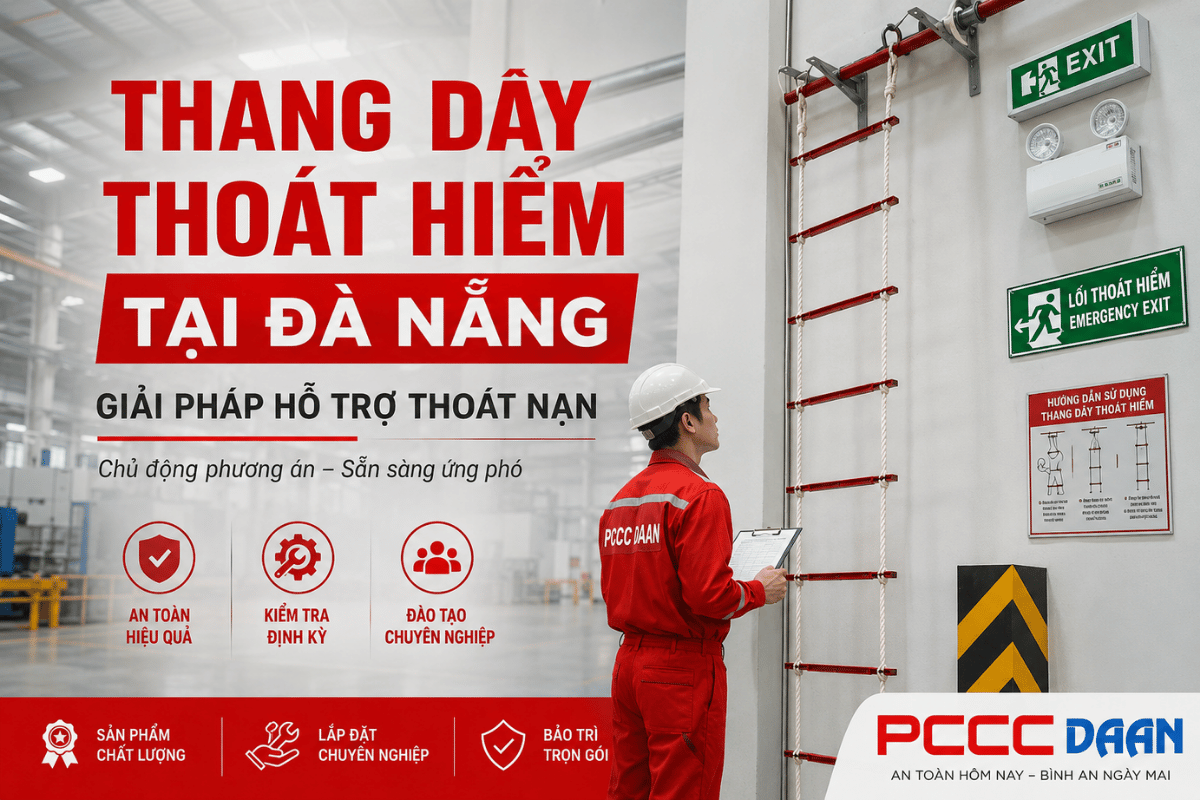 Thang Dây Thoát Hiểm Tại Đà Nẵng
