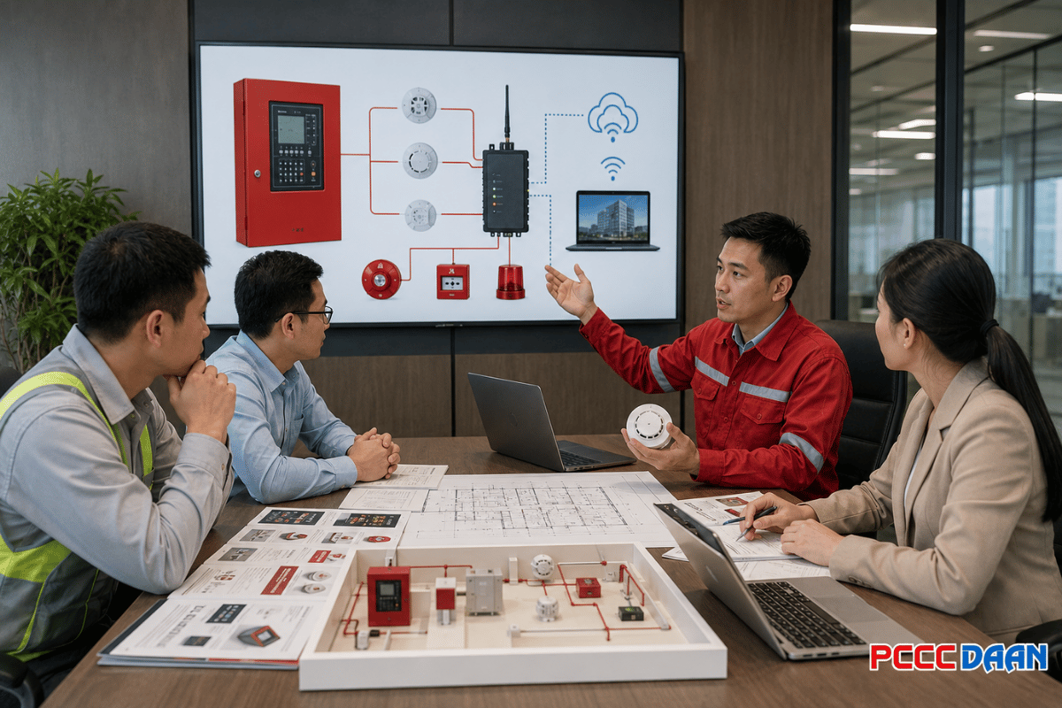 Thiết Bị Truyền Tin Báo Cháy Tại Đà Nẵng