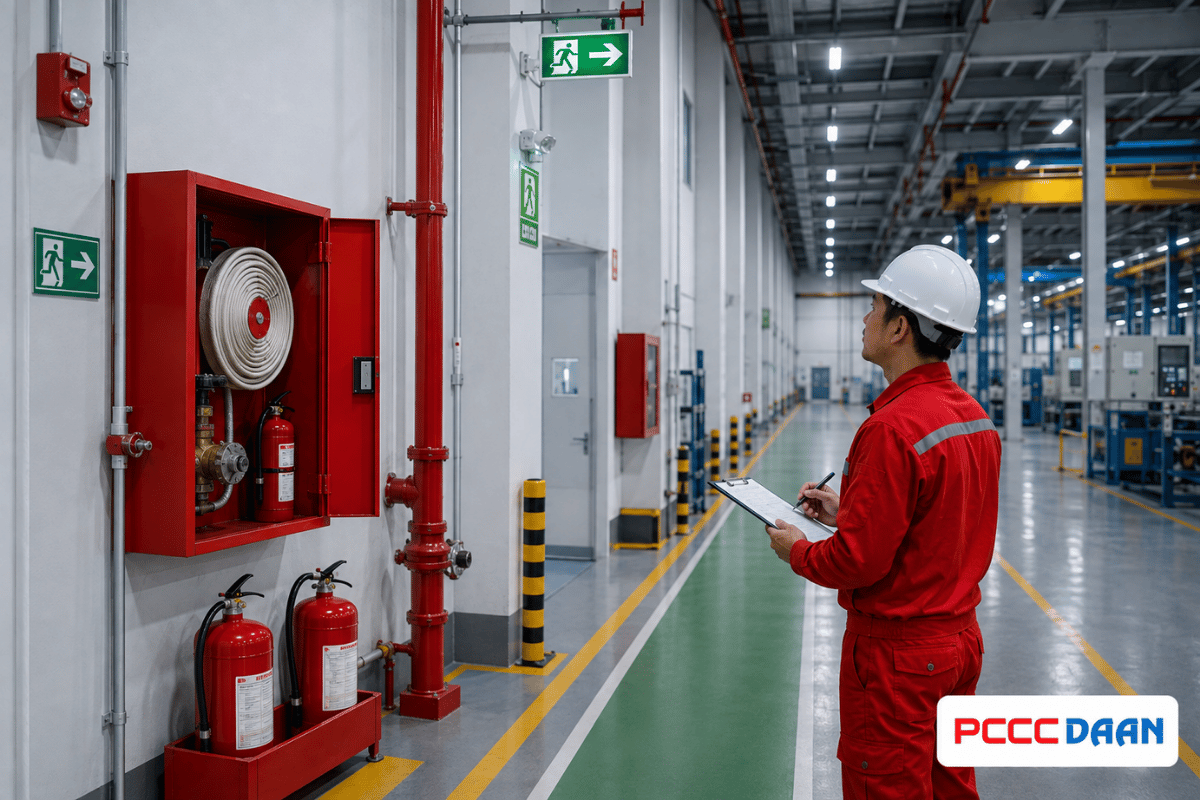 Tiêu Chuẩn Lắp Đặt Thiết Bị PCCC
