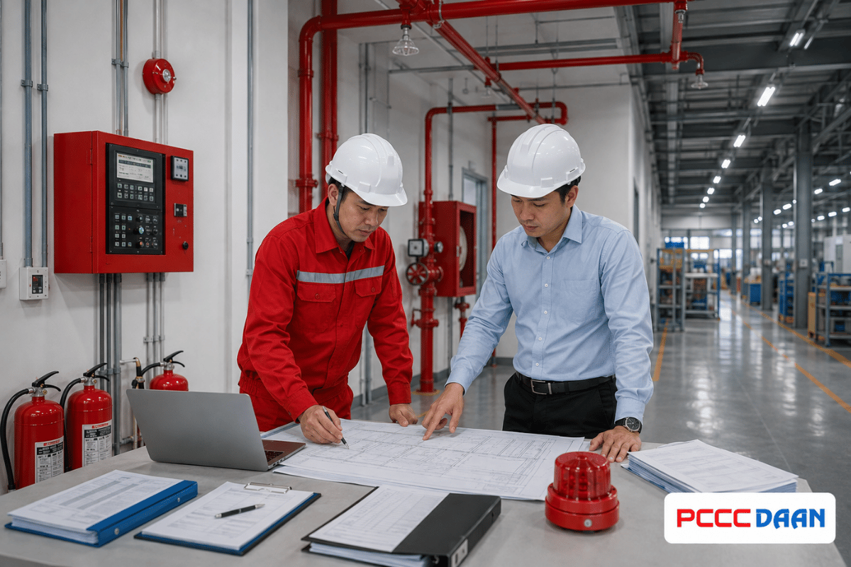 Tiêu Chuẩn Lắp Đặt Thiết Bị PCCC