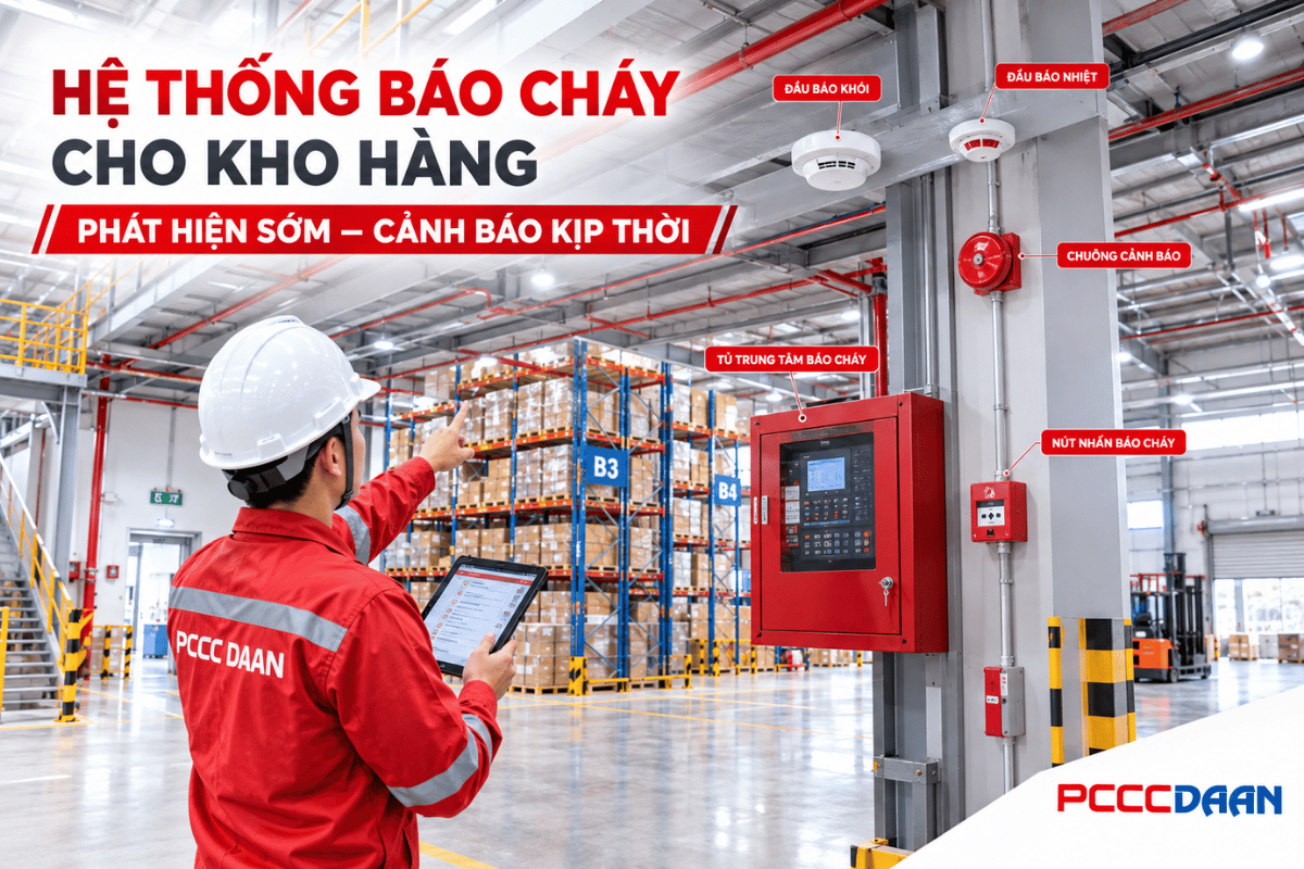 Giải Pháp PCCC Cho Kho Hàng Tại Đà Nẵng