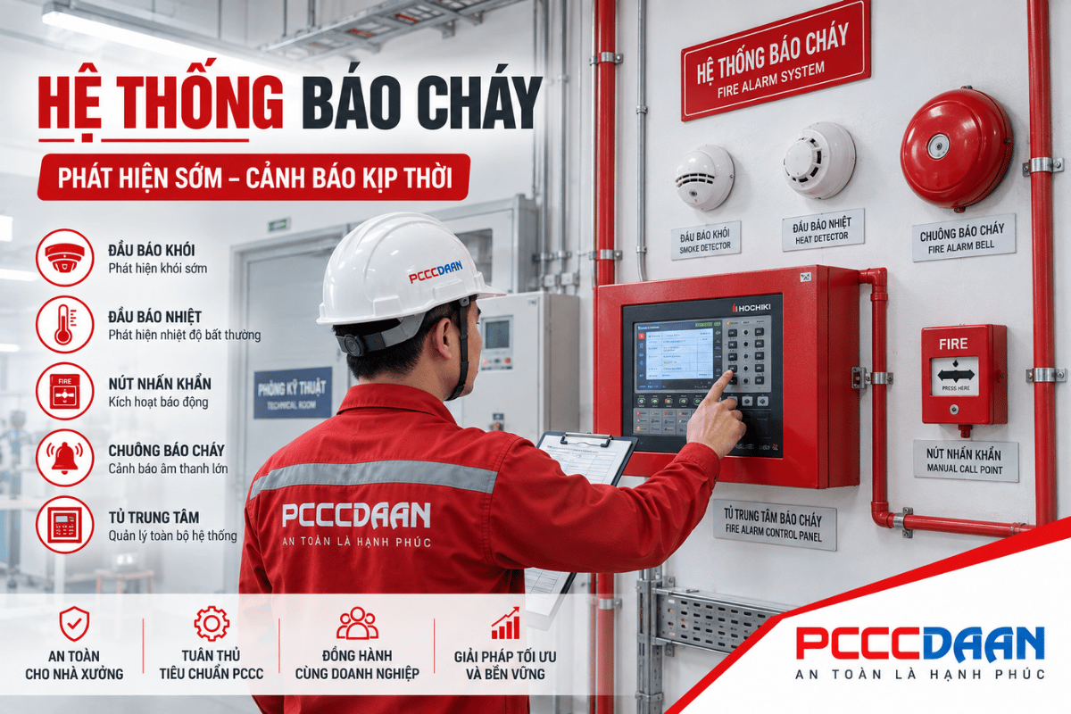 PCCC Nhà Xưởng Tại Hòa Xuân Đà Nẵng
