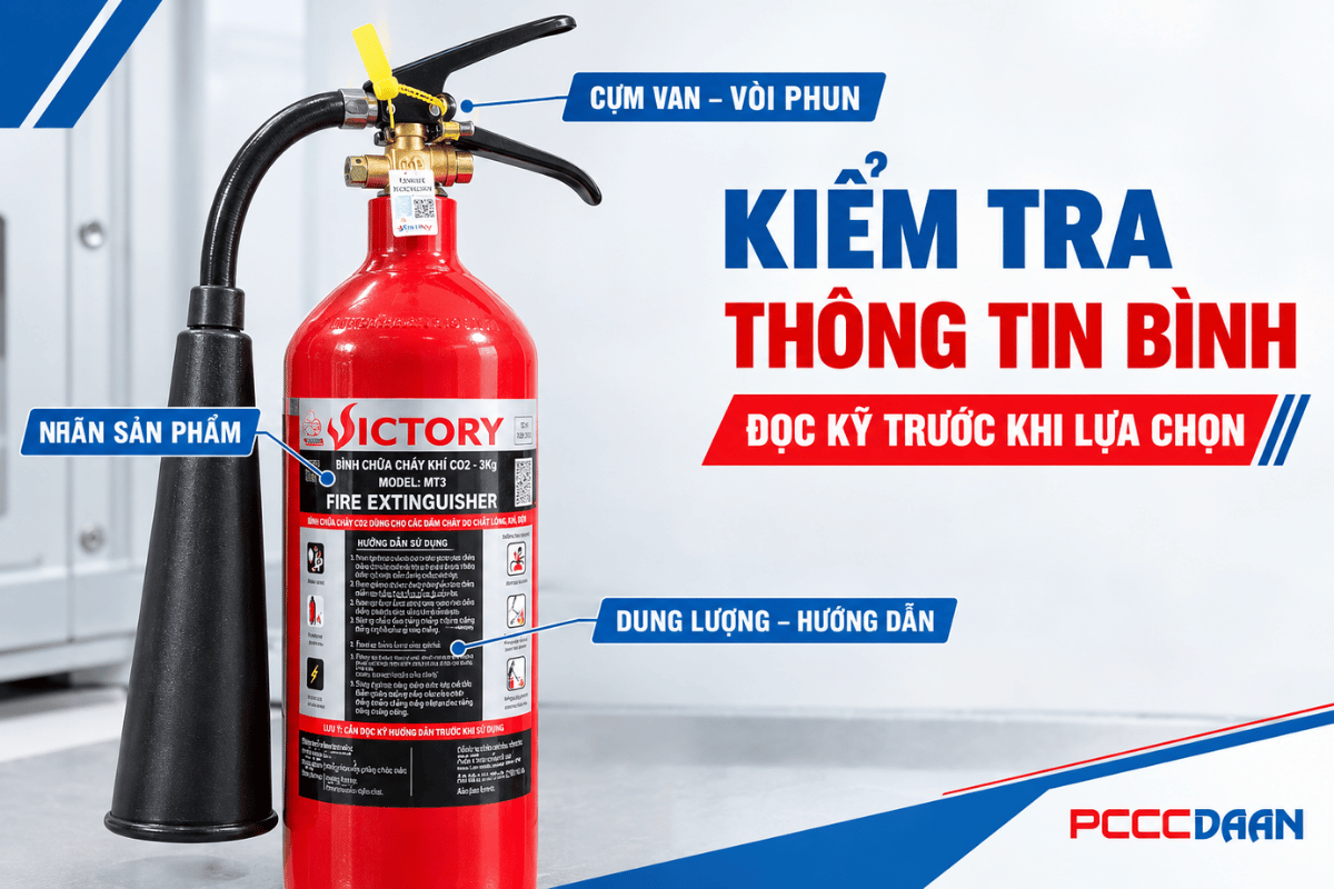 Bình chữa cháy cho phòng điện