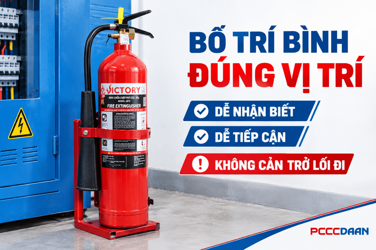 Bình chữa cháy cho phòng điện