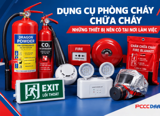 Dụng Cụ Phòng Cháy Chữa Cháy: Những Thiết Bị Nên Có Tại Nơi Làm Việc