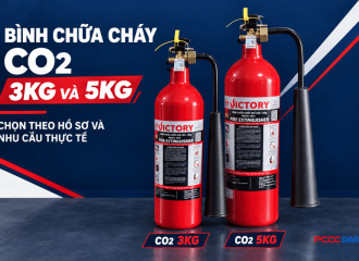 Bình chữa cháy CO2 3kg và 5kg: Cách chọn theo hồ sơ và nhu cầu thực tế